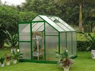 Piccolo 10 mm in policarbonato UV Hobby Mini serra per giardino e cortile 6' X 6'
