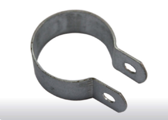 I pezzi di ricambio d'argento della serra ed il morsetto rotondo Ø25 degli accessori convogliano, 1.5mm spesso