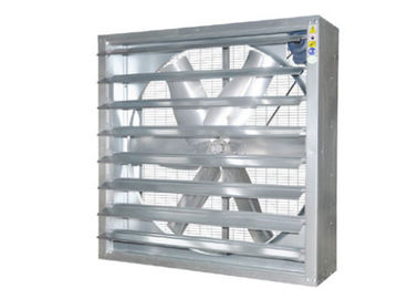 fan del muro laterale dei pezzi di ricambio della serra di 1.1kw 44000m3/h, 1380mm*1380mm*400mm