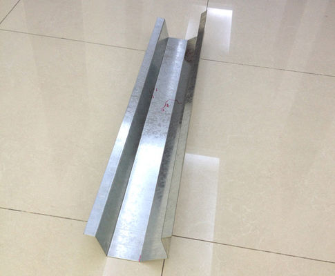 grondaia spessa galvanizzata delle parti di ricambio della serra della lamiera di acciaio 2.0mm