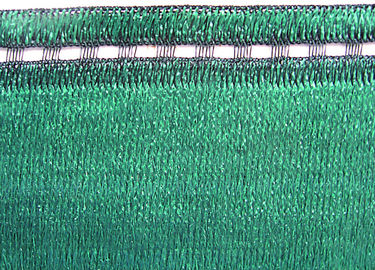 Rete materiale del recinto dell'HDPE verde scuro, reticolato dell'ombra del balcone del giardino