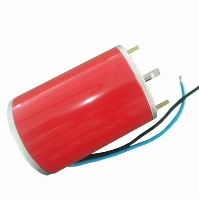 Motore automatico del portello scorrevole del rivestimento rosso vermiglio, CW e senso antiorario, buon funzionamento a basso rumore di 12VDC 3600RPM