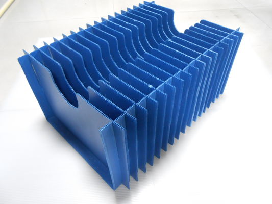 Divisori di plastica ondulati di plastica conduttivi di resistenza pp della fiamma 800*2000mm