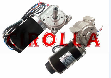 motore a basso rumore dell'ingranaggio della spazzola di 60W 24V per il segnale automatico del portello scorrevole 1, codificatore di Honeywell di 40 impulsi