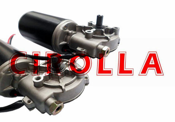 Scatola ingranaggi di ingranaggio a vite automatica del ith del motore dell'ingranaggio della spazzola dell'argano 24V PMDC della bobina