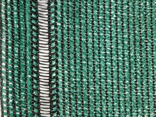 Verde e rete verde scuro della serra/agricola parasole, reticolato dell'ombra della serra per l'azienda agricola