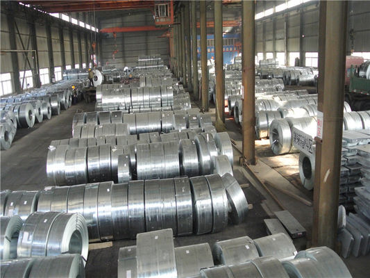 La tubatura d'acciaio galvanizzata della immersione calda di SGCD DX53D+Z arrotola JIS G3313 per l'industria commerciale