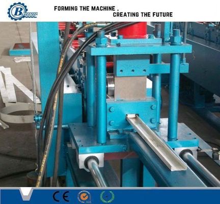 Efficienze rotolo del perno del metallo di 1.2mm - di 0,4 che forma macchina per la pista d'acciaio leggera